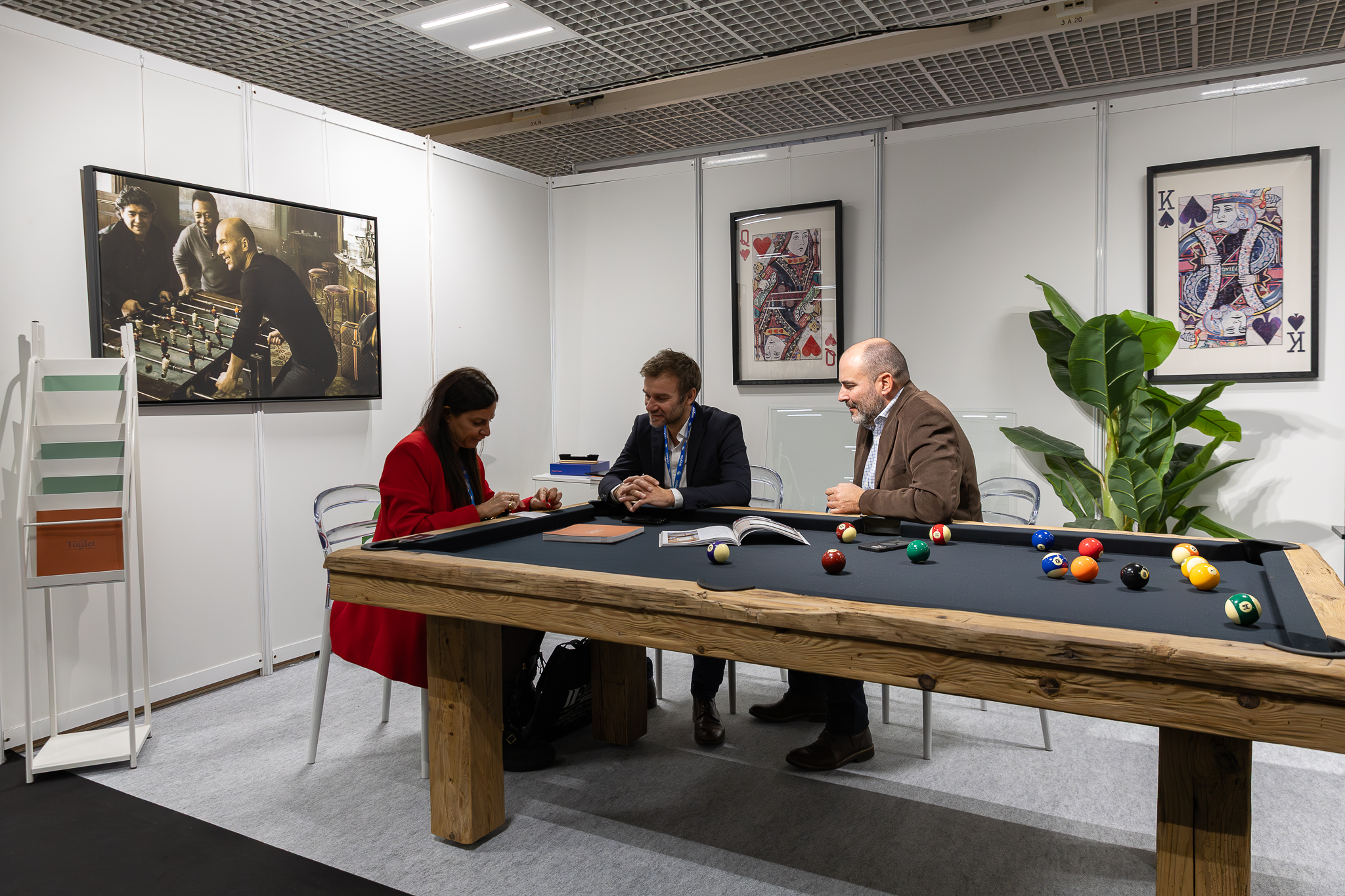 Stand équipé - photo du salon