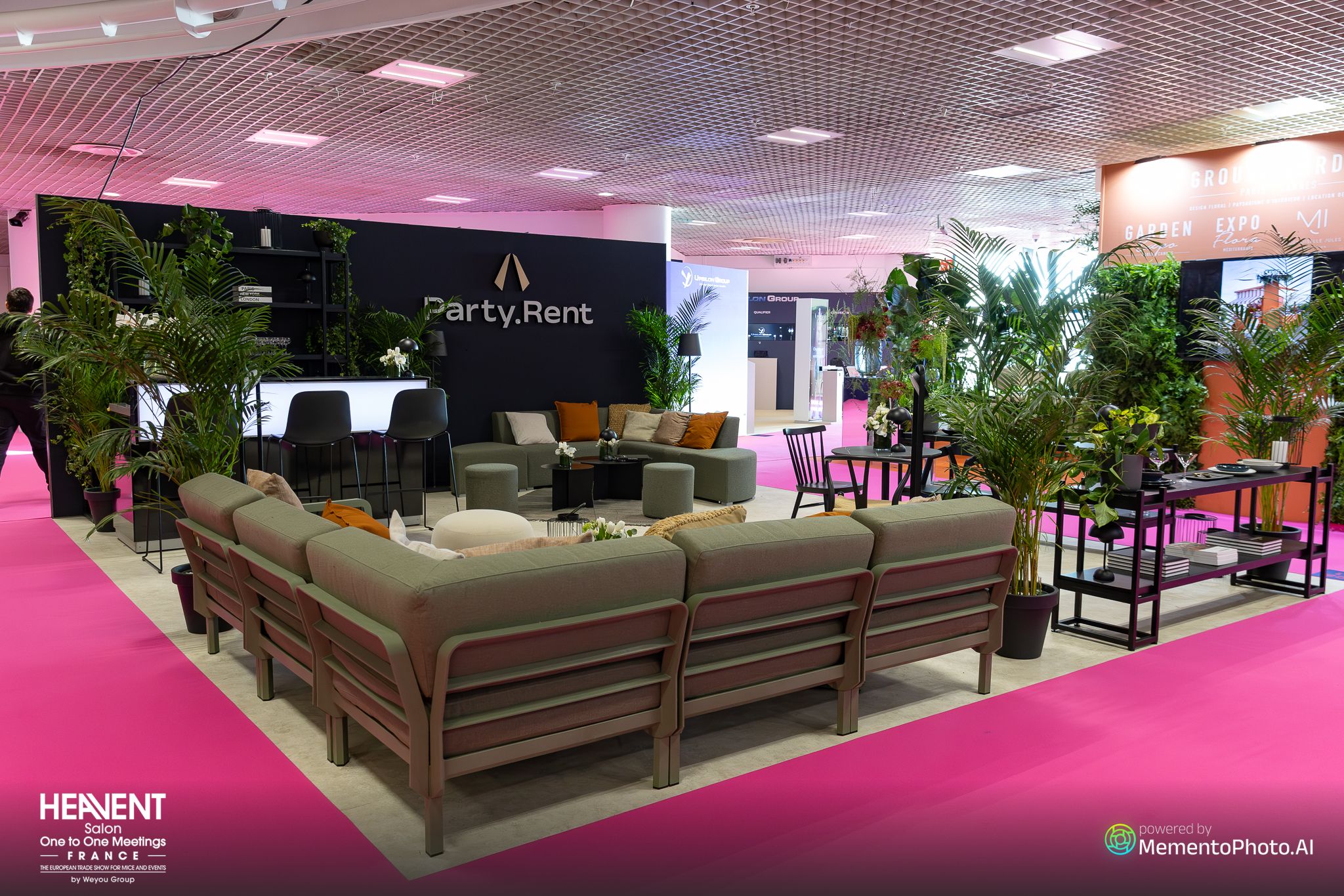 Stand nu - photo du salon